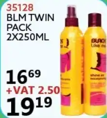 Africa Cash and Carry Blm Twin Pack 250ml offer