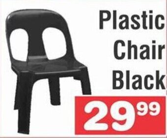 Advance Cash n Carry Plastic Chair Black offer