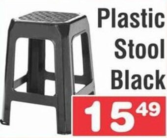 Advance Cash n Carry Plastic Stool Black offer