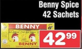 Advance Cash n Carry Benny Spice 42 sachets offer