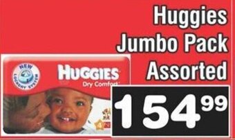 Advance Cash n Carry Huggies Jumbo Pack assorted offer