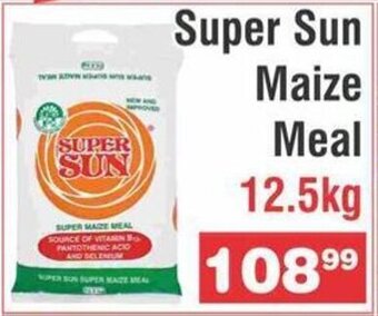 Advance Cash n Carry Super Sun Maize Meal 12.5kg offer