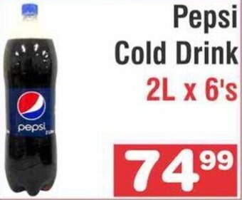 Advance Cash n Carry Pepsi Cold Drink 2L x 6's offer