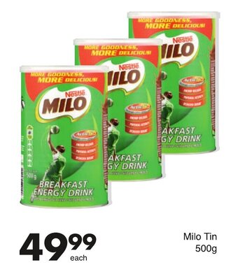 Save Milo Tin 500g offer