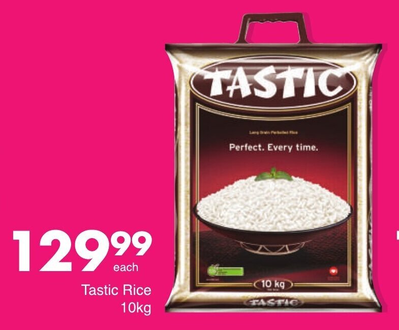 Tastic Rice 10kg Offer At Save tastic-rice-10kg-offer-at-save