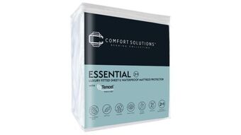 Comfort solutions essential luxury 2-in-1 mattress protector