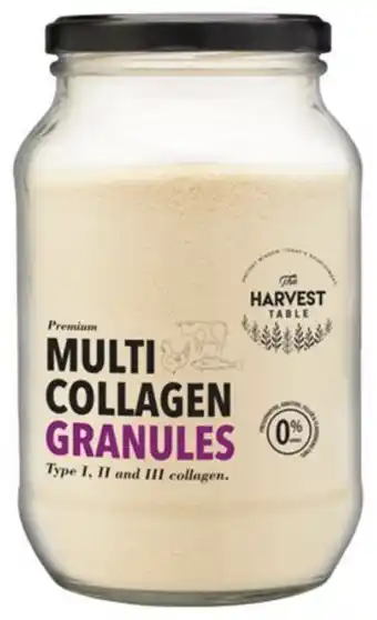 Faithful to Nature The harvest table multi collagen granules - 3... offer