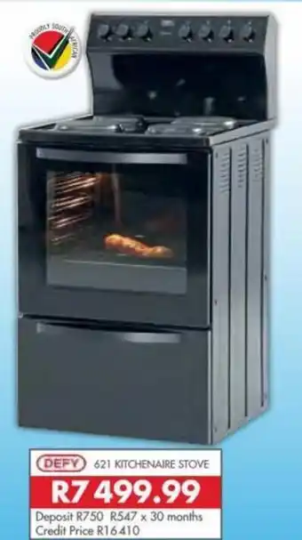 Beares Defy Kitchenaire Stove 62L offer