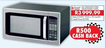 Russell Hobbs Stainless Steel Microwave Oven