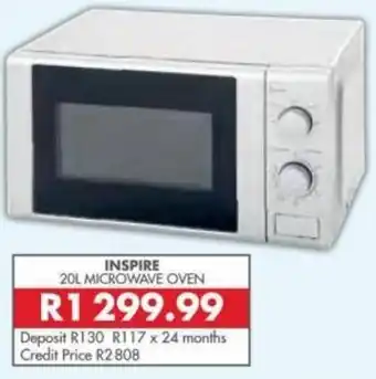 Inspire Microwave Oven 20L