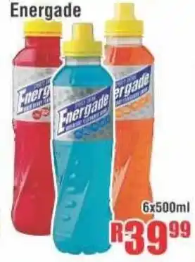 Devland Cash And Carry Energade 500ml offer