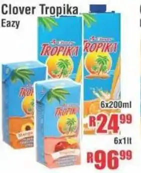 Devland Cash And Carry Clover Tropika Eazy 200ml offer