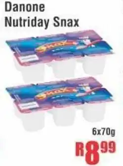Devland Cash And Carry Danone Nutriday Snax 70g offer