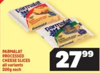 Usave Parmalat Processed Cheese Slices 200g offer