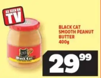 Usave Black Car Smooth Peanut Butter 400g offer