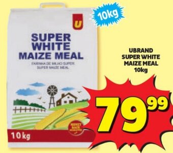 Ubrand Super White Maize Meal 10kg