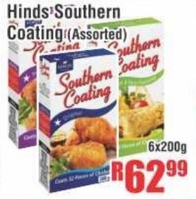 Devland Cash And Carry Hinds Southern Coating 6x200g offer