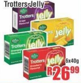 Trotters Jelly 6x40g