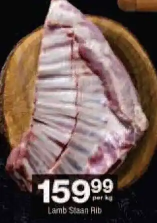 Checkers Lamb Staan Rib offer