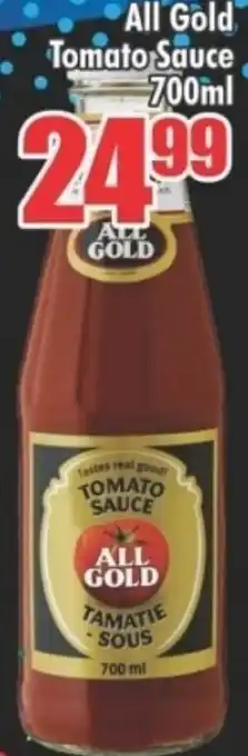 All Gold Tomato Sauce 700ml