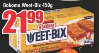 Three Star Cash and Carry Bokomo Weet-Bix 450g offer
