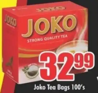 Joko Tea Bags 100's