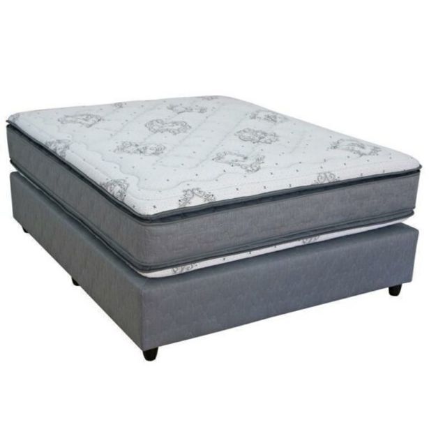 Bed set · pillow top latex 130 kg · mattress & base offer at Miss Lyn