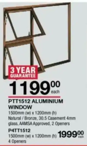 Build It PTT1512 Aluminum Window offer