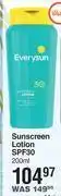 Dis-Chem Everysun sunscreen lotion spf30-200ml offer