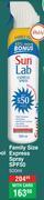 Dis-Chem Sun lab family size express spray spf50-500ml offer