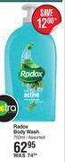 Dis-Chem Radox body wash assorted-750ml offer