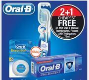 Dis-Chem Oral-b essential floss-50m each offer