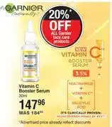 Dis-Chem Garnier vitamin c booster serum-30ml offer