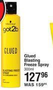 Dis-Chem Schwarzkopf got2b glued blasting freeze spray-300ml offer