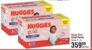 Dis-Chem Huggies mega box gold pants sizes 3-6-per box offer