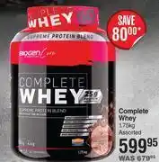 Dis-Chem Biogen complete whey assorted-1.75kg offer