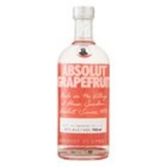 Absolut grapefruit vodka 750ml
