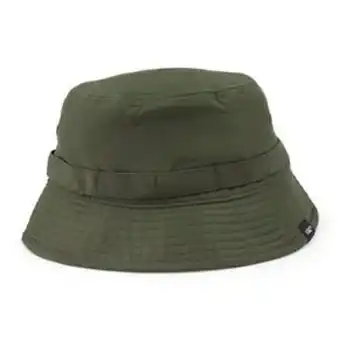 Green bucket hat