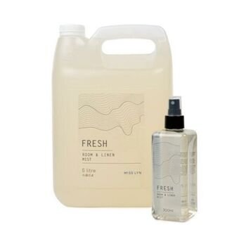Amenities · room & linen mist 4 · fresh