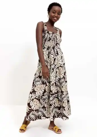 Woolworths Tiered ruffle shirred maxi dress offer