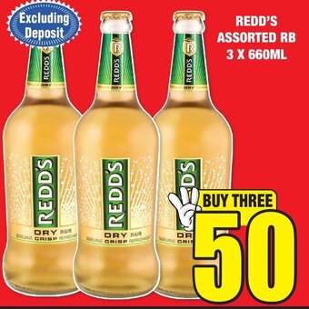 Redd's assorted RB 3 x 660ml