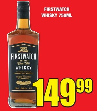 Boxer Liquors Firstwatch Whisky 750ml offer