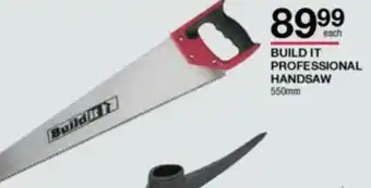 Build It Build It Professional Handsaw 550mm offer