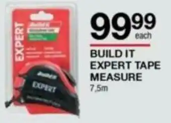Build It Build It Expert Tape Measure 7.5m offer
