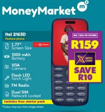 Shoprite Itel 2163D Feature Phone offer