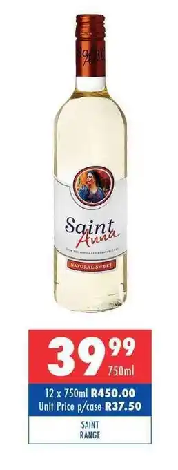 Saint Range 750ml