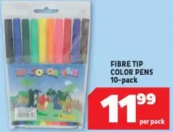 Usave Fibre Color Pens 10 pack offer