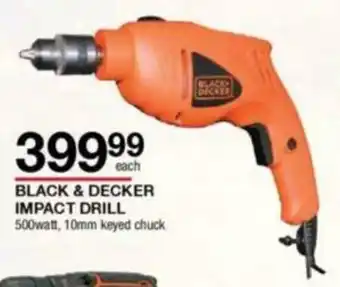 Build It Black & Decker Impact Drill offer