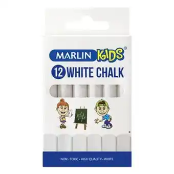 White chalk 12pc