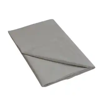 Whitehouse 144 thread count polycotton grey flat sheet offer